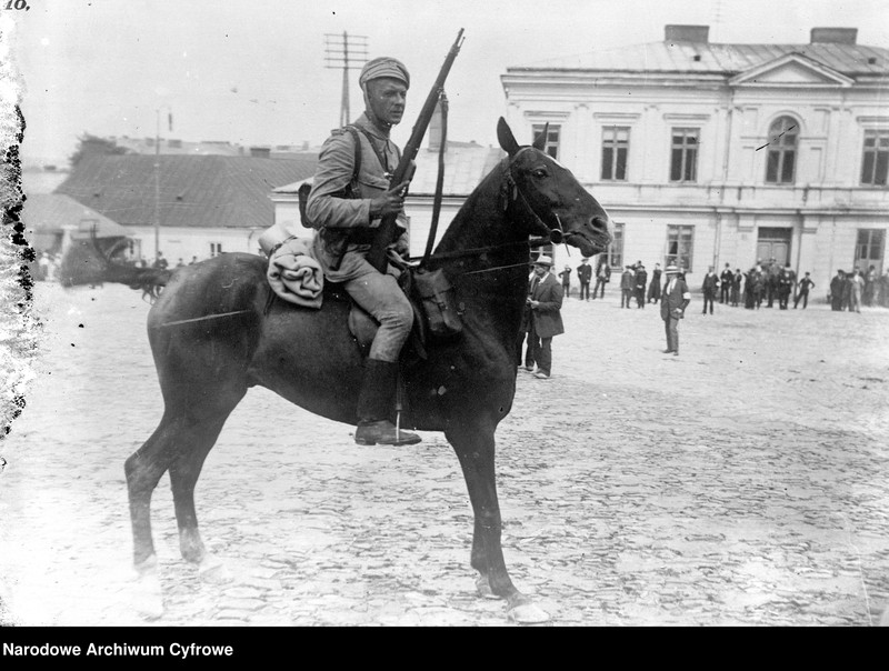 image.from.unit.number "Wymarsz Pierwszej Kompanii Kadrowej do Kongresówki - zdobycie Kielc"