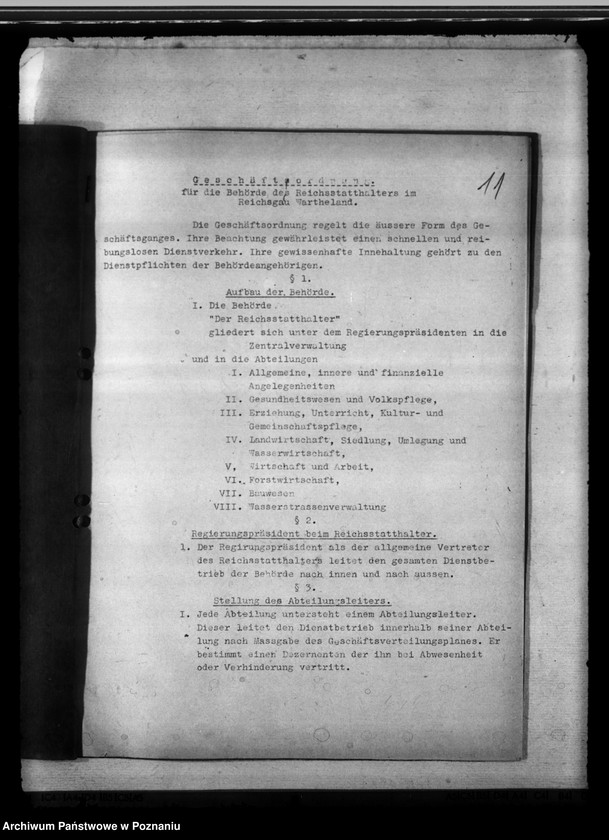 Obraz 15 z jednostki "Geschäftsverteilungsplan. Behördenbezeichnung."