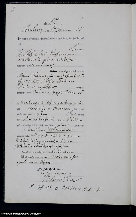 image.from.unit.number "Geburts-Haupt-Register Nr 1 -321"