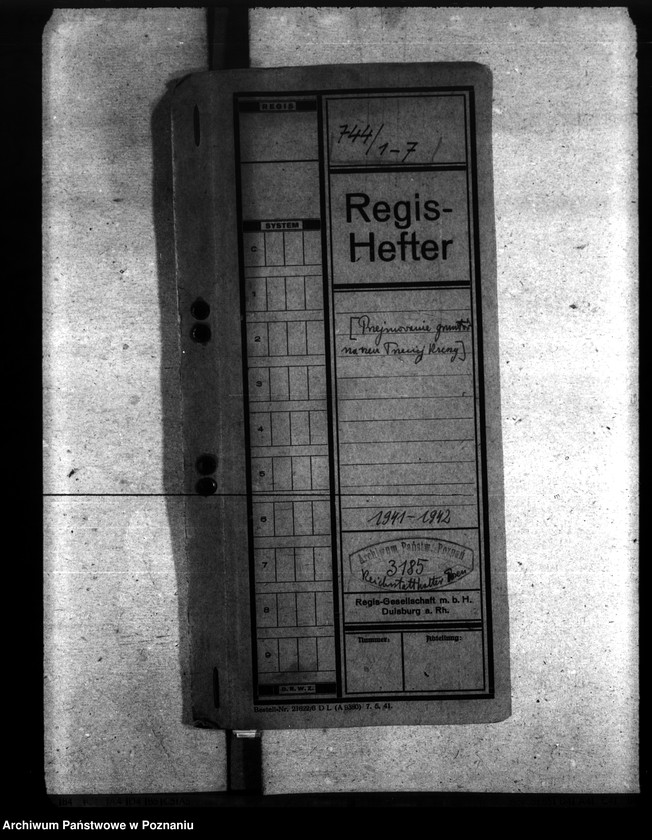 Obraz 4 z jednostki "Przejmowanie gruntów na rzecz Trzeciej Rzeszy"