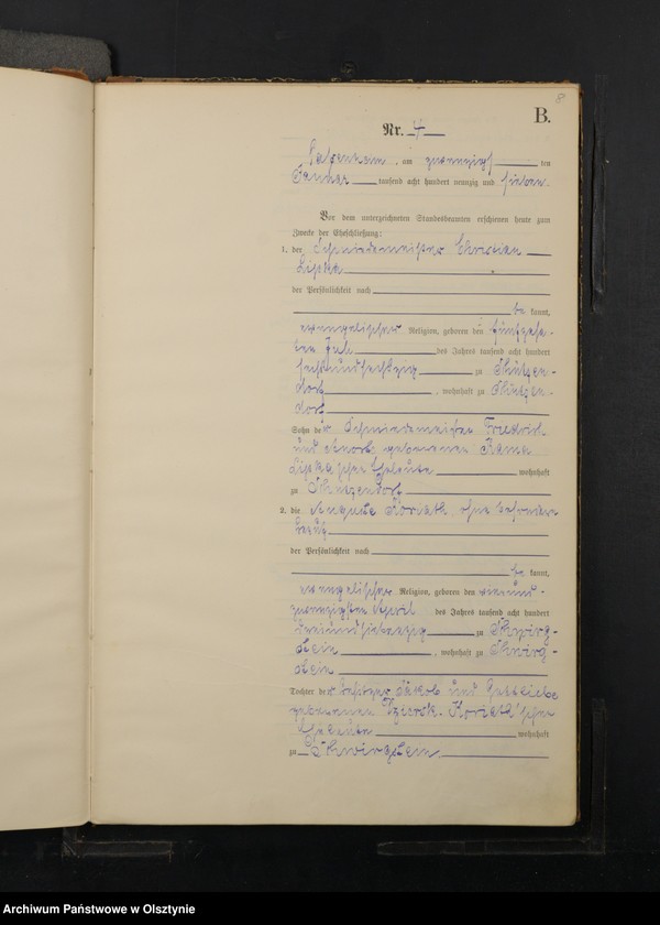 image.from.unit.number "Heiraths-Haupt-Register Nr 1 - 40"