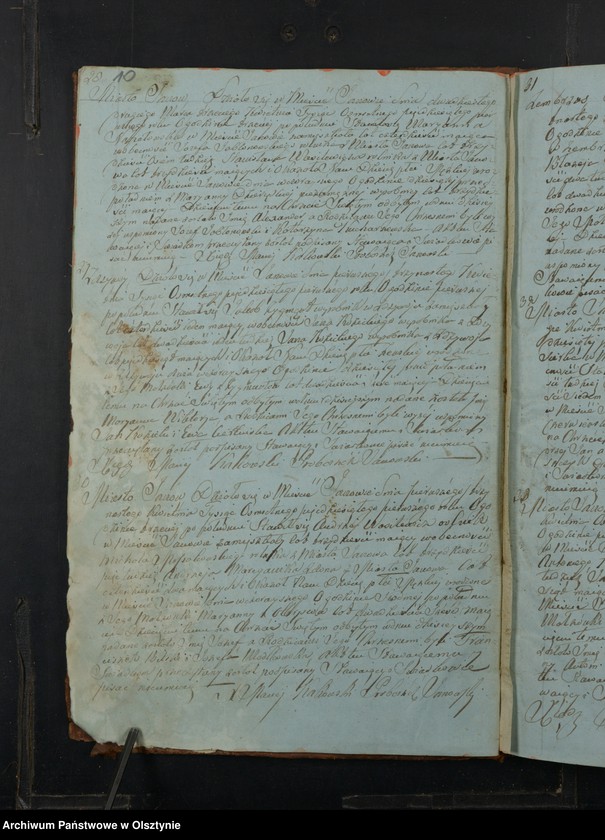 image.from.unit.number "Akta Urodzenia, Małżeństw, Zeyścia Parafii Janowo Powiatu Przasnyskiego Gubernij Płockiej z Roku 1851"