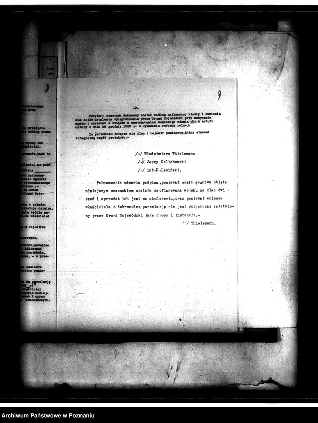 Obraz 19 z jednostki "Administracja przejściowa majątku Strzeszyn powiatu poznańskiego"