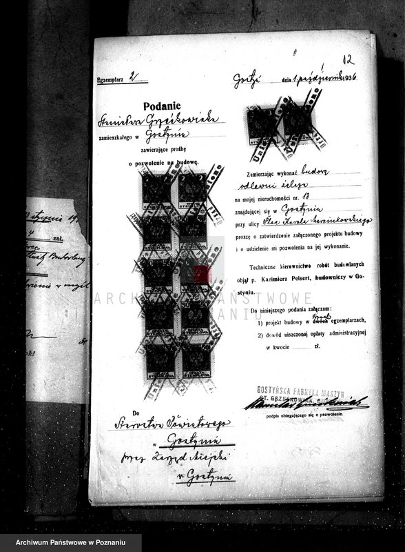 Obraz 16 z jednostki "Młyn parowy O. Klimpela w Gostyniu nr woj. 6006"