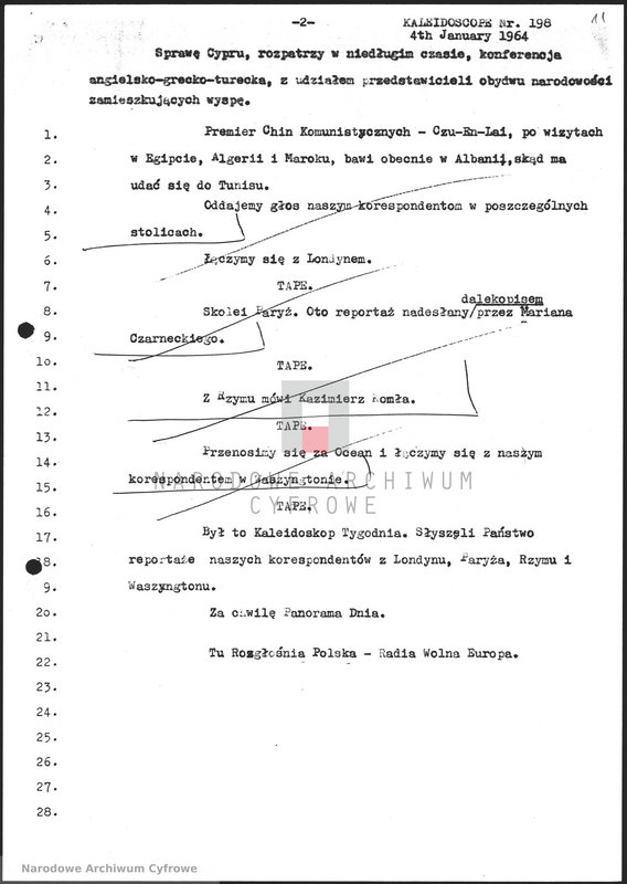 Obraz 12 z jednostki "Skrypty audycji z dnia 04.01.1964"