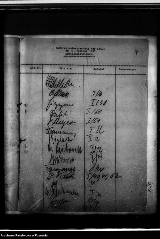 Obraz 8 z jednostki "Referentenbesprechung am 12.3.43."