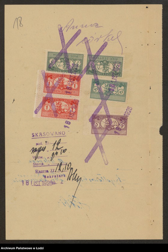 Obraz 20 z jednostki "Hersz Lajb Szydłowski i S-ka- sprzedaż manufaktury"