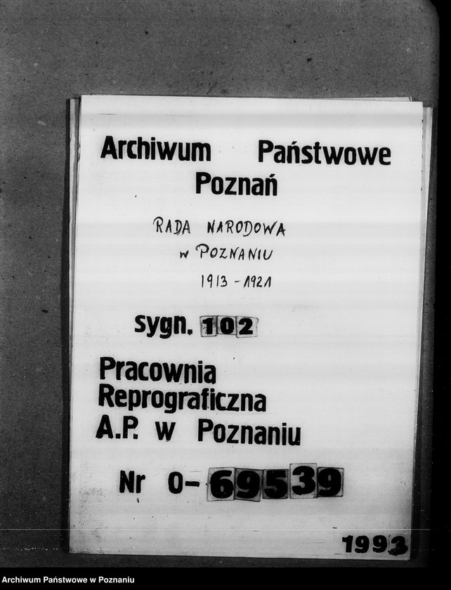 Obraz 1 z jednostki "Akcja wyborcza na terenie województw:- pomorskiego i poznańskiego"
