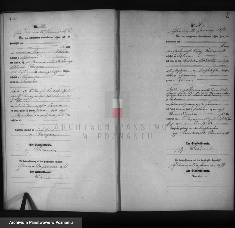 Obraz 17 z jednostki "Księga zgonów"