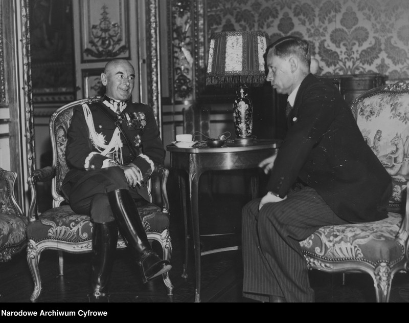 image.from.unit.number "Wizyta Generalnego Inspektora Sił Zbrojnych RP generała Edwarda Rydza-Śmigłego we Francji - pobyt w Paryżu"