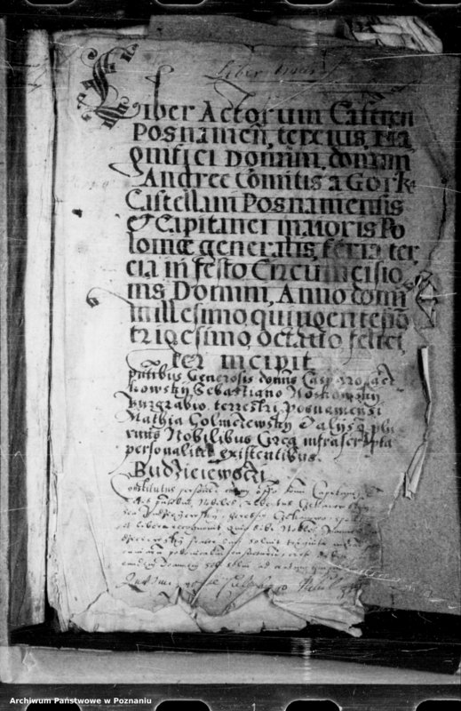 Obraz 3 z jednostki "Inscriptiones, relationes, decreta [inducta]"