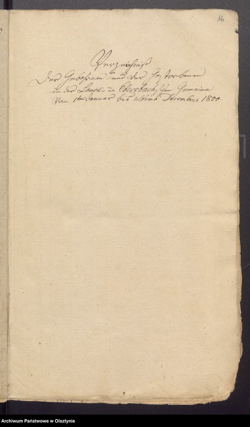 image.from.unit.number "Duplicate der Tauf, Trau und Todten Register der Kirche zu Lauck"