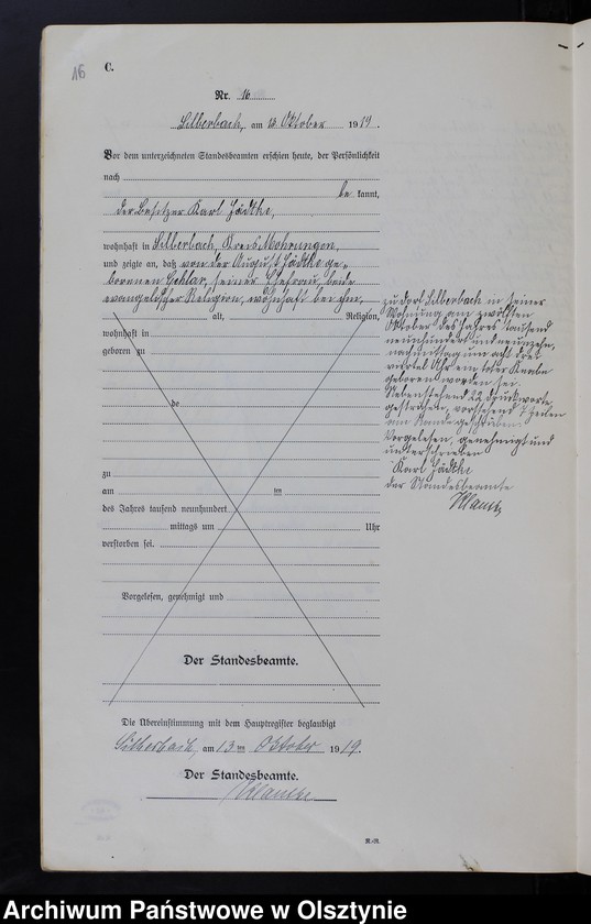 image.from.unit.number "Sterbe-Neben-Register Nr 1 - 26"