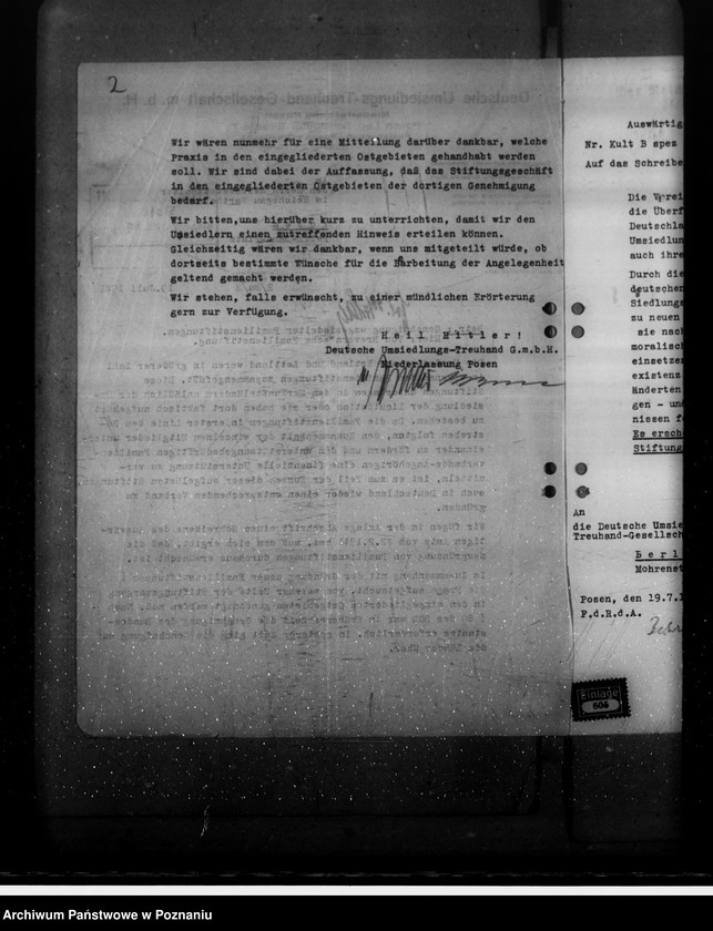 Obraz 6 z jednostki "Wiedererrichtung von ehemaligen baltischen Familienstiftungen"