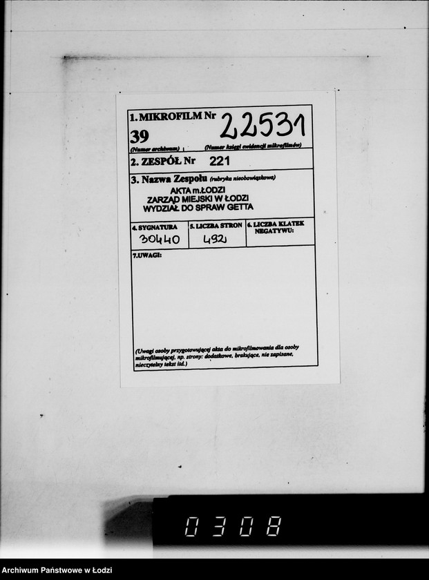 Obraz 2 z jednostki "fa.Hoppert. Rechnungen und Belege [za dostawy towarów dla Getta]"