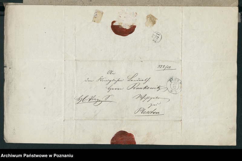 Obraz 17 z jednostki "A. betr. den diesseitigen Untertanen polnischen Flüchtling Joseph von Zaborski"