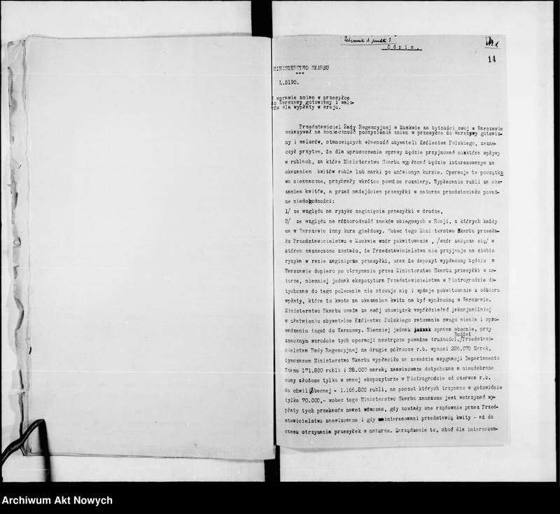 image.from.unit.number "Posiedzenia Rady Ministrów Królestwa Polskiego. Protokoły z załącznikami. 3.10.1918 r. - 11.11.1918 r.  Posiedzenia Rady Ministrów Republiki Polskiej. Protokoły z załącznikami. 18.11.1918 r. - 31.12.1918 r. T. 4"