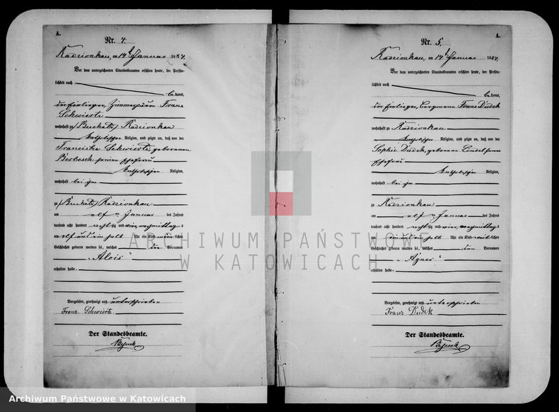 image.from.unit.number "Księga urodzeń za rok 1884 [nr 1-237]"