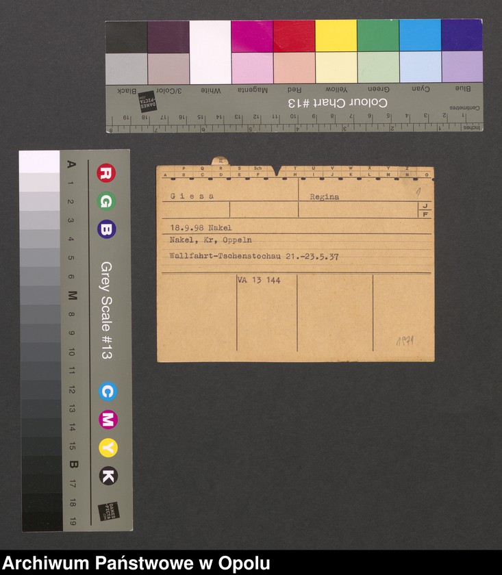 Obraz 3 z jednostki "[Giesa Regina, ur. 18.9.1898 Nakel]"