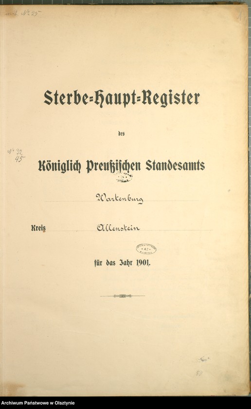 image.from.unit.number "Sterbe-Haupt-Register Nr 1 - 125"