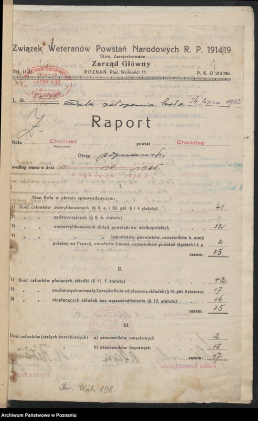 Obraz 3 z jednostki "Chodzież, akta koła."