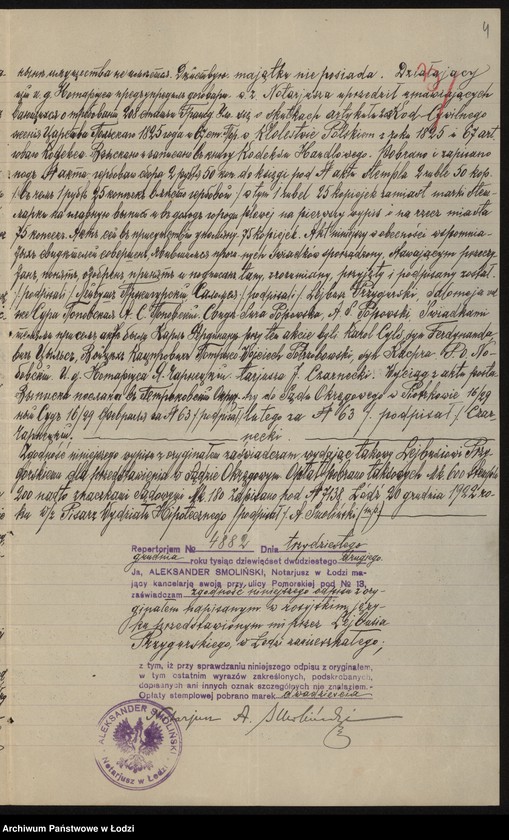 Obraz 6 z jednostki "Lejbuś Przygórski- wyrób towarów bawełnianych"