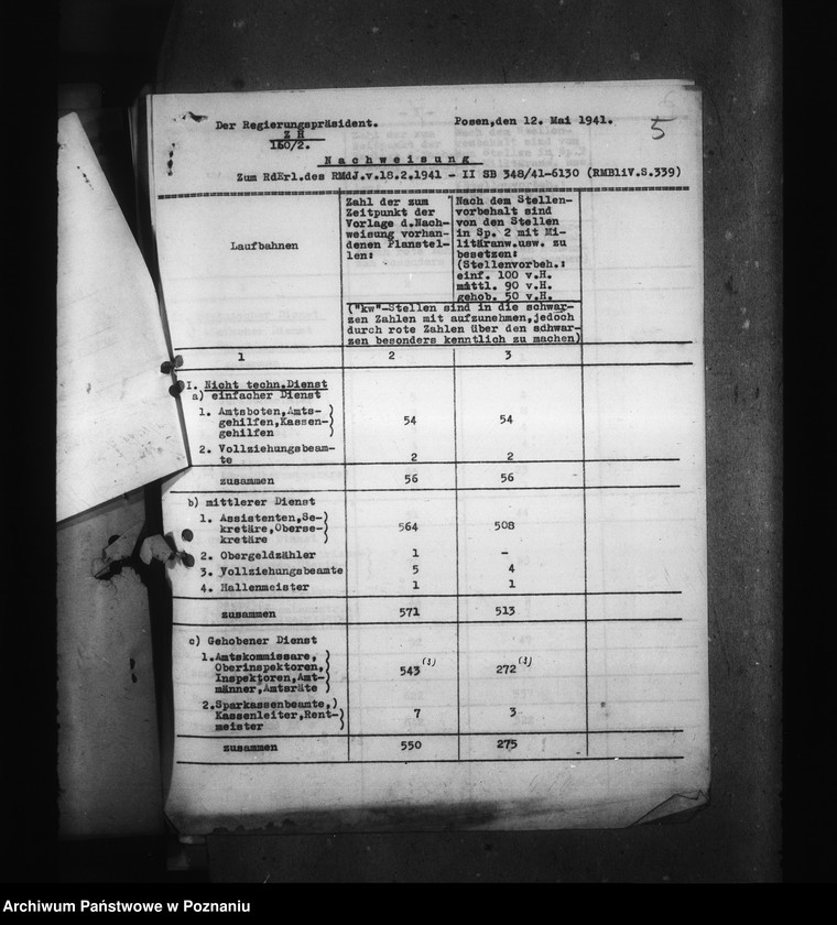 Obraz 9 z jednostki "Nachweisung der Militäranwärter"