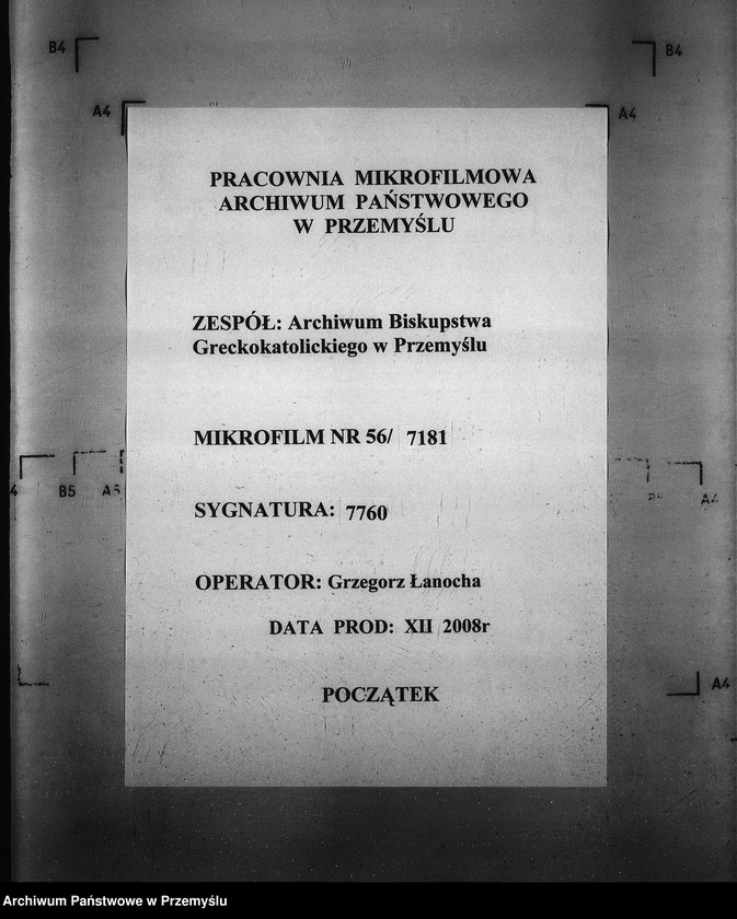 image.from.unit.number "[Kopie ksiąg metrykalnych parafii Nikłowice z filiami Hołodówka, Kocierzyn, Milczyce, Orchowice (dekanat Sądowa Wisznia)]"