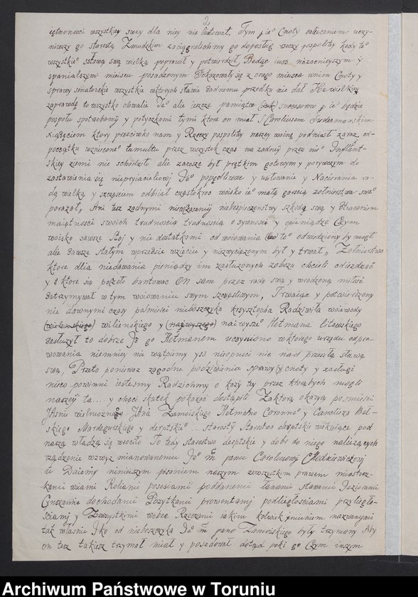 image.from.unit.number "Odpis nadania przez Zygmunta III Karolowi Chodkiewiczowi, w uznaniu zasług, starostwa Dorptskiego"