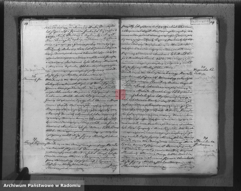 image.from.unit.number "Duplikat akt religijno cywilnych urodzonych, zaślubionych i zeyścia parafii Brzóza na rok 1859"