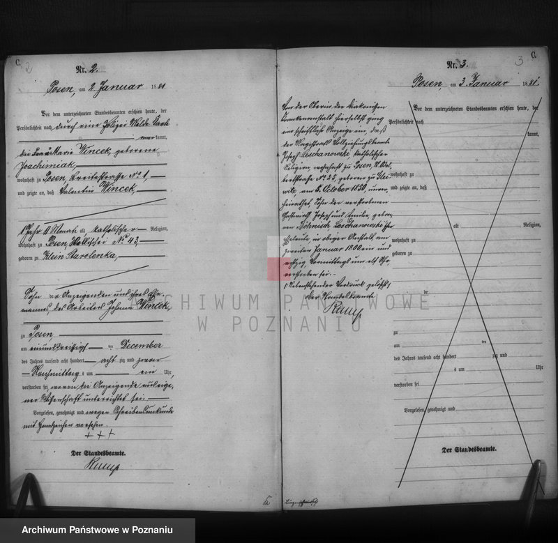 Obraz 3 z jednostki "Księga zgonów t. I"