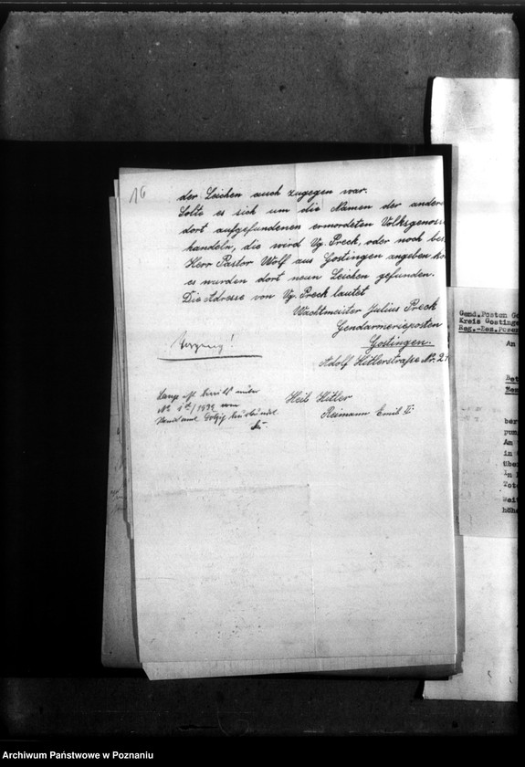 Obraz 20 z jednostki "Gustaw Lange aus Ossowo (powiat Gostyń)"