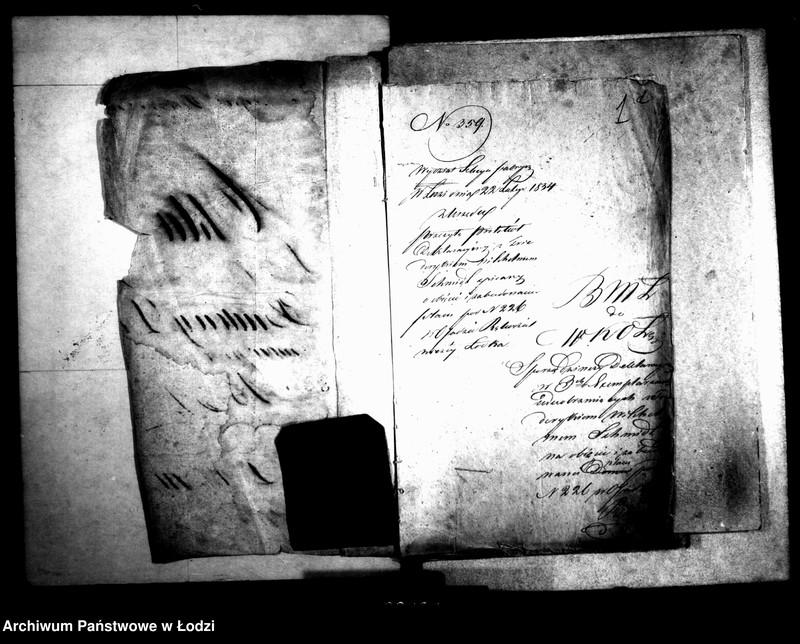 Obraz 6 z jednostki "Akta tyczące się budowy domów przez tkaczy"