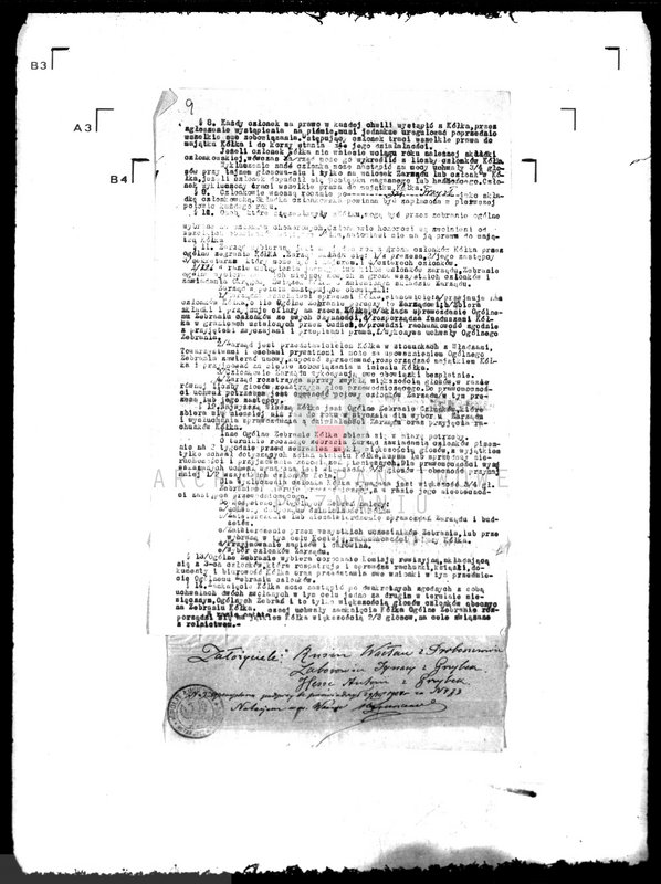 Obraz 13 z jednostki "Kółko Rolnicze ,,Kultura" we wsi Grzybki powiat turecki"