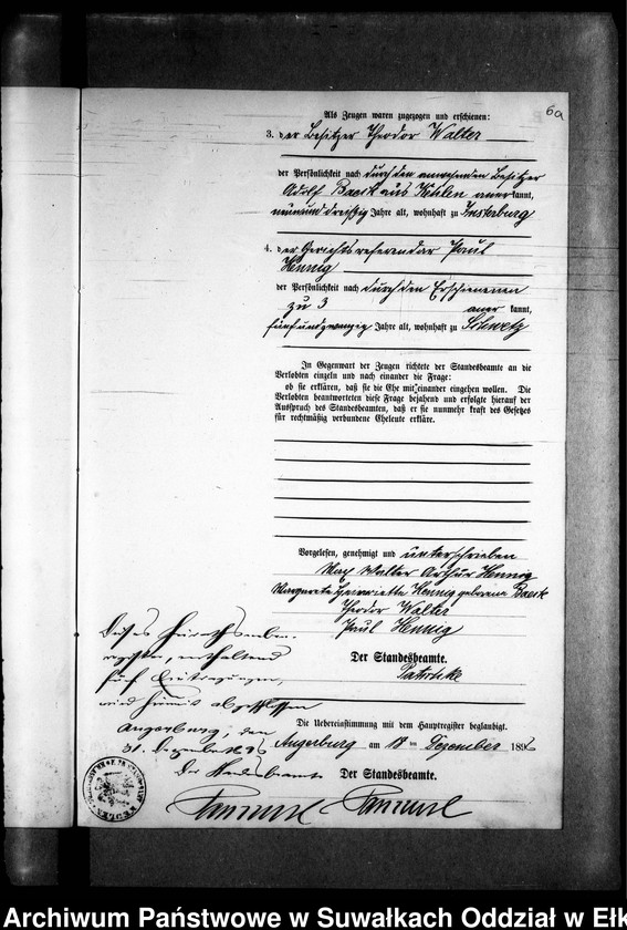 image.from.unit.number "Heiraths-Neben-Register des Preussischen Standes-Amtes Kehlen Kreis Angerburg"