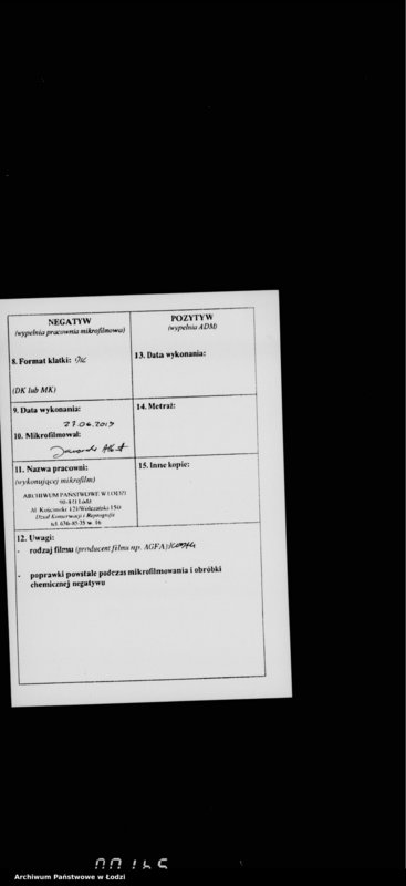 Obraz 3 z jednostki "Akta tyczące się spisu wojskowego"