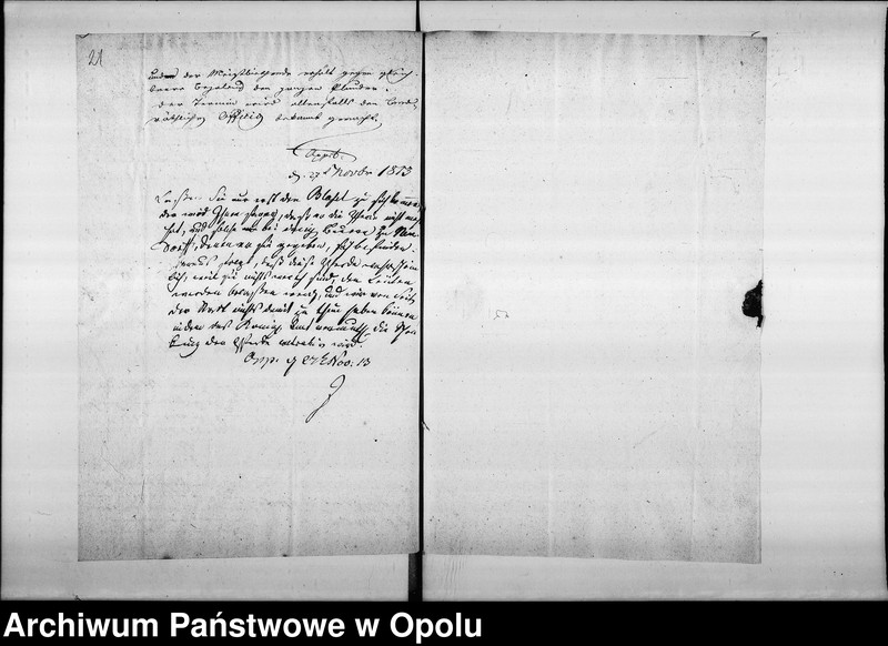 Obraz 20 z jednostki "Acta betreffend die Ausmittelung der fremden Pferde und etwaniges Fuhrwerk was durchs Militair da und dort requirirt, und auf diese Art vom Eigenthümern abhanden gekommen Vol. I de anno 1813"