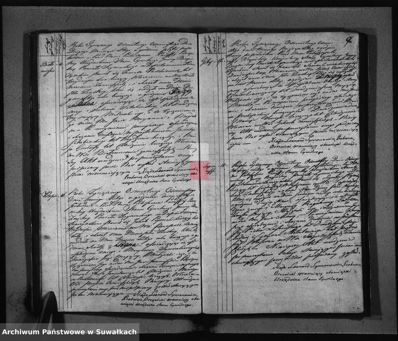 image.from.unit.number "Akta Urodzonych Gminy Berznickiey od 1 Stycznia Roku 1818"