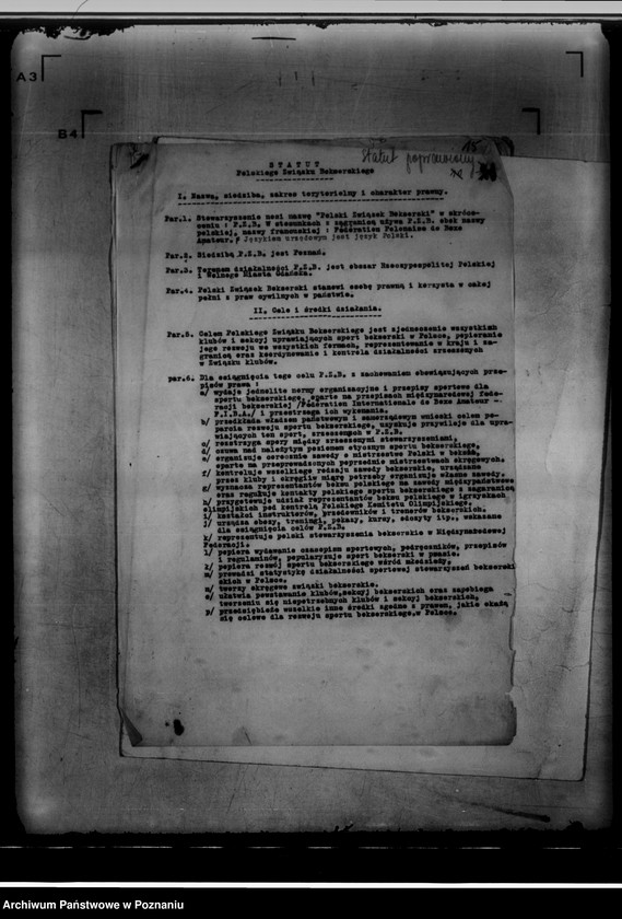 Obraz 19 z jednostki "/Polski Związek Bokserski w Poznaniu/"