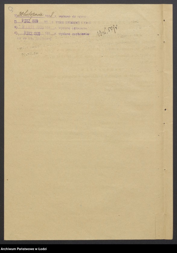 Obraz 11 z jednostki "Mendel Krell- sprzedaż przędzy"