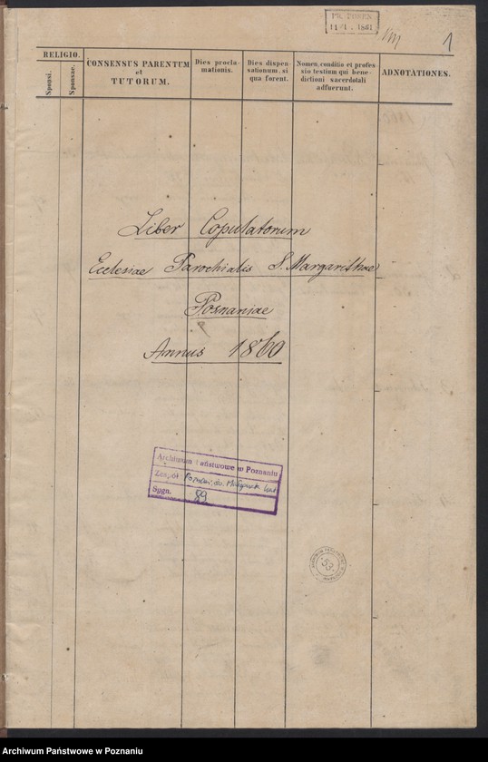 Obraz 3 z jednostki "Księga małżeństw"