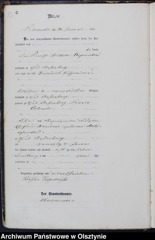 image.from.unit.number "Sterbe-Haupt-Register Nr 3 - 124"