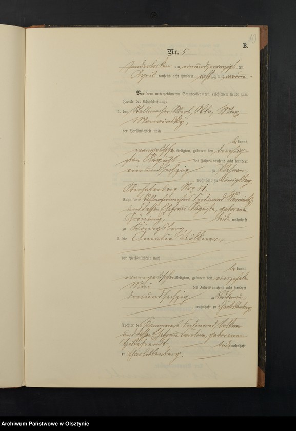 image.from.unit.number "Heiraths-Neben-Register Nr 1 - 16"