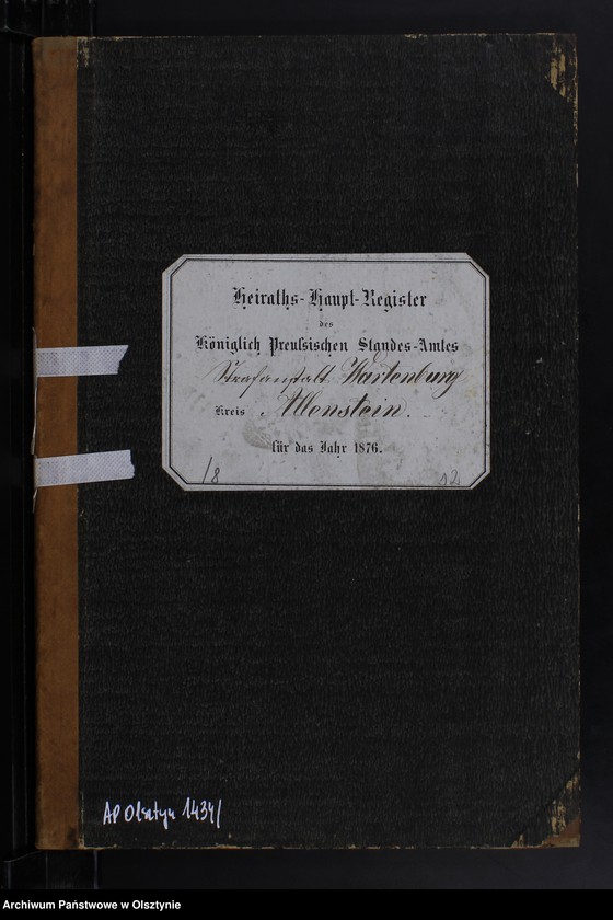 image.from.unit.number "Heiraths-Haupt-Register /wpisów nie było/"