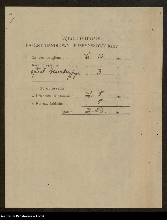 Obraz 9 z jednostki "Moszek Hersz Zaleberg- sprzedaż manufaktury i chustek"