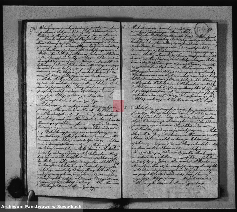 image.from.unit.number "Akta Szlubne Gminy Berznickiey Roku 1824 od 1-go Stycznia do 31 Grudnia"
