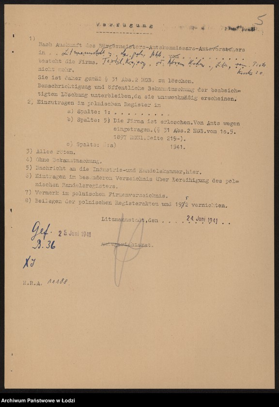 Obraz 7 z jednostki "Textil Krajowy- Abram Kohn- wyrób manufaktury"