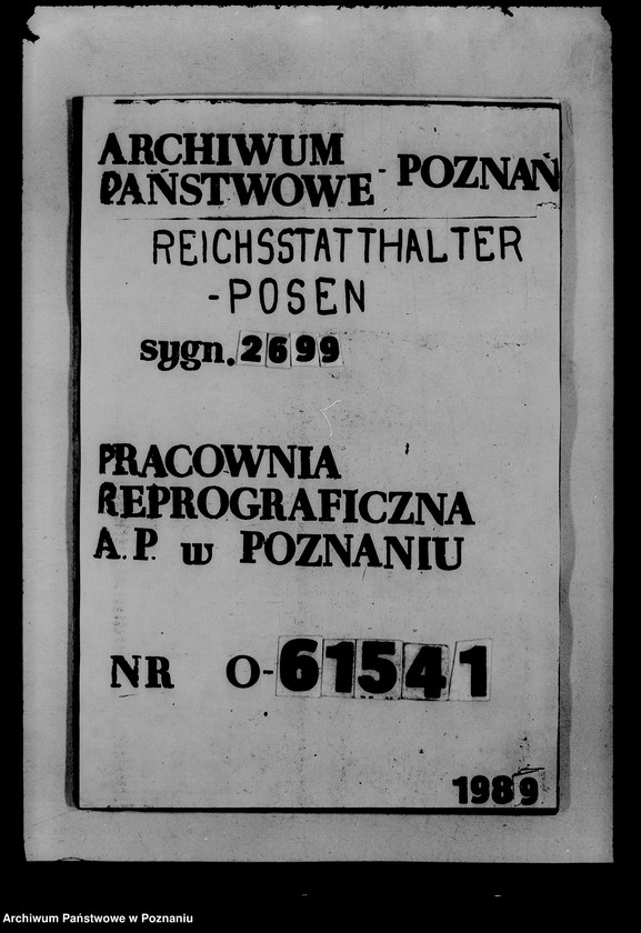 Obraz 1 z jednostki "Überwachungsgewerbe"