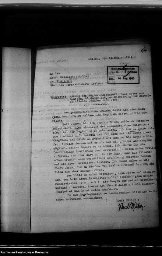 Obraz 6 z jednostki "Abordnung und Versetzung der Beamten"