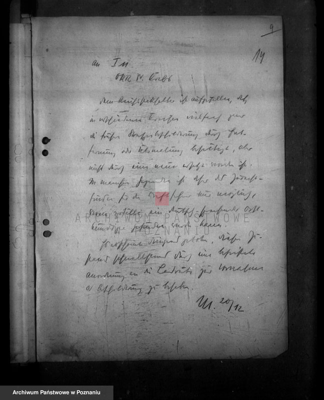 Obraz 19 z jednostki "Zarządzenia i korespondencja policji i władz w sprawach komunikacji drogowej"